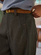 Barrel-Leg Trousers