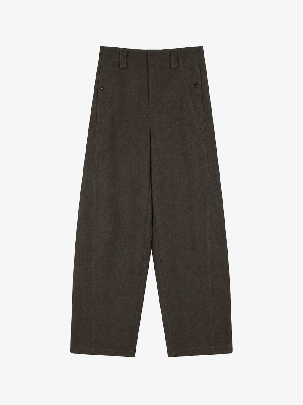 Barrel-Leg Trousers