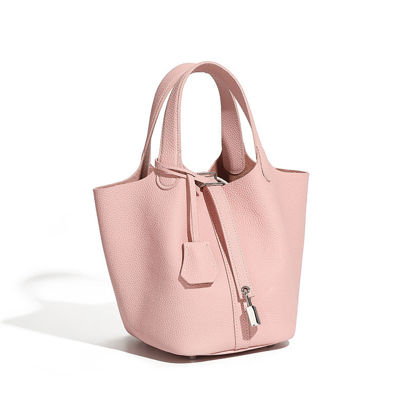Leather Bucket Bag