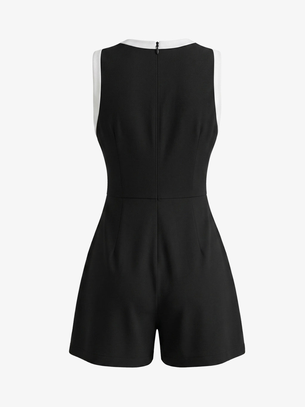 Contrast Trim Knit Mini Dress