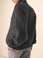Double Breasted Shawl Collar Cardigan