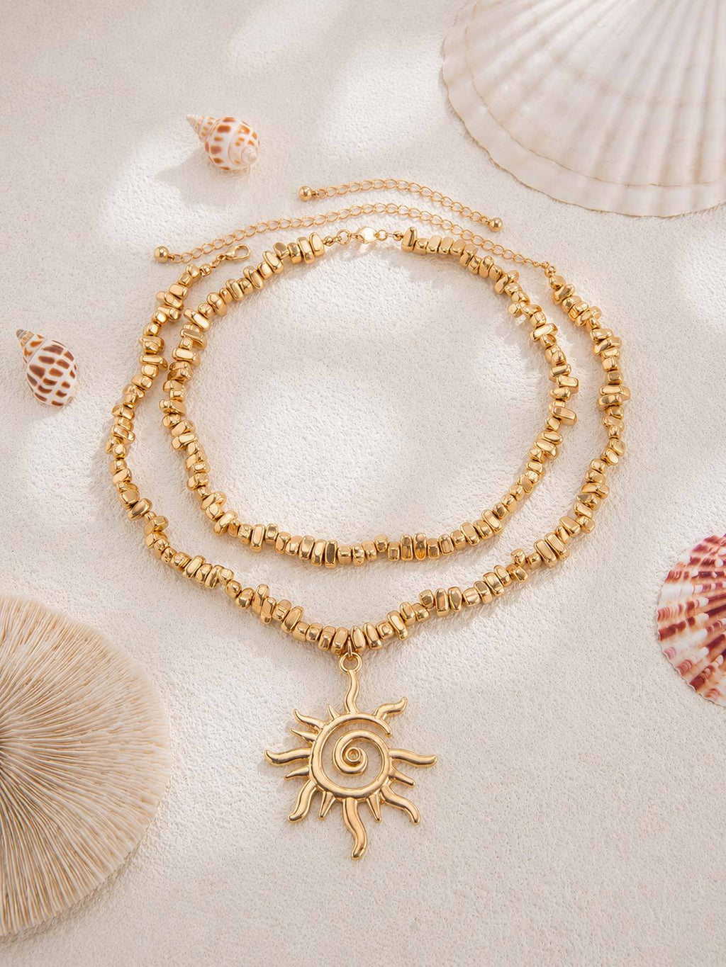 Eight-pointed Star Pendant Necklace