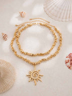 Eight-pointed Star Pendant Necklace