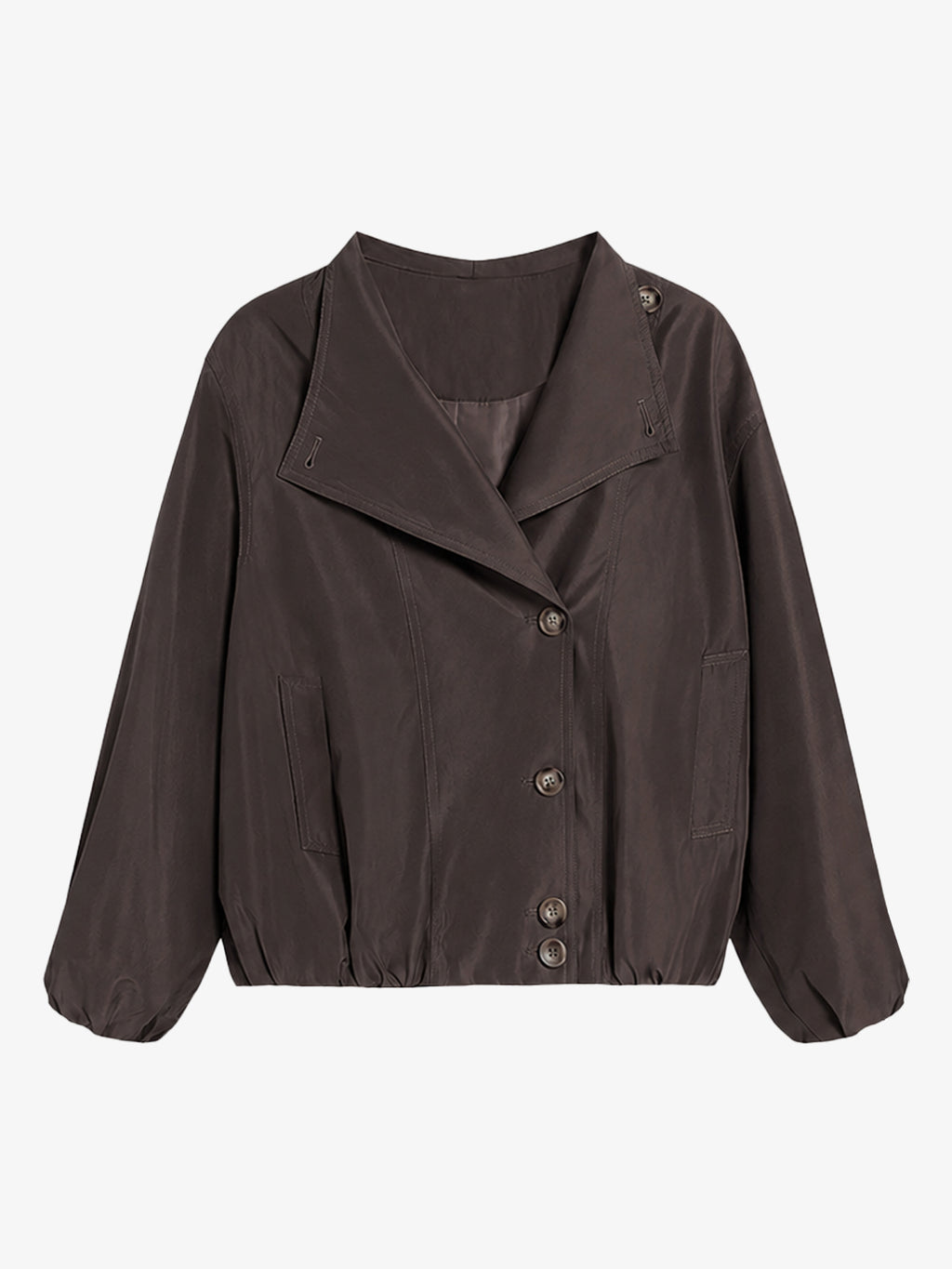 Cropped Jacket & Belted Midi Skirt Set
