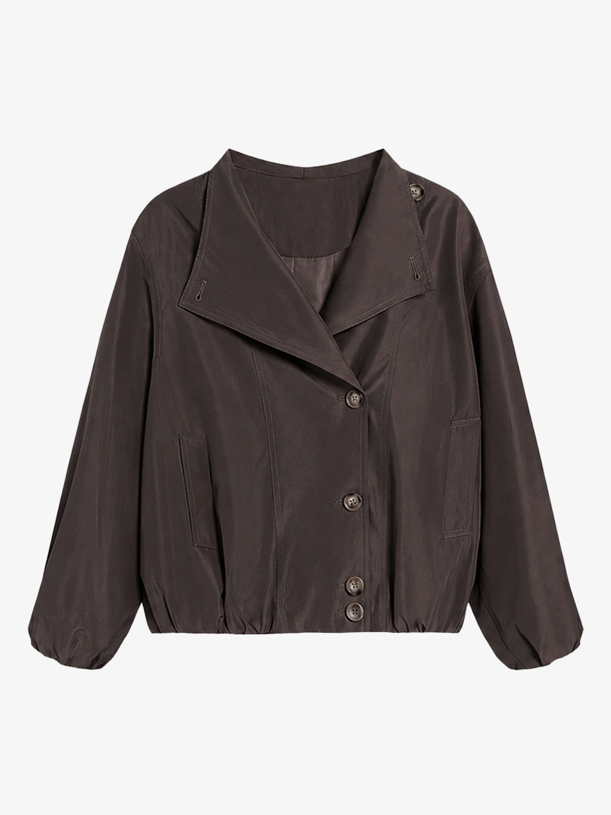 Cropped Jacket & Belted Midi Skirt Set