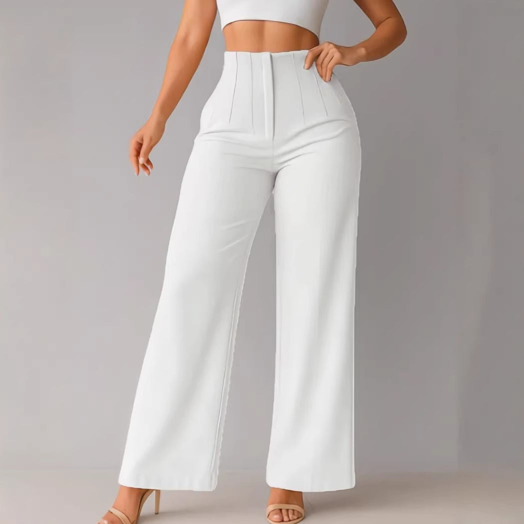 High Waisted Wide Leg Pants