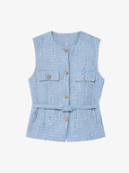 Buckle Belt Vest Top