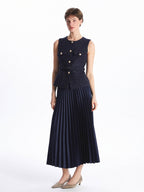 Buckle Belt Vest Top