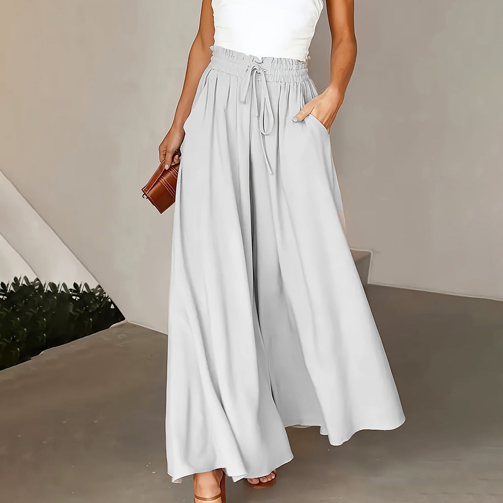 High Waist Wide Leg Pants