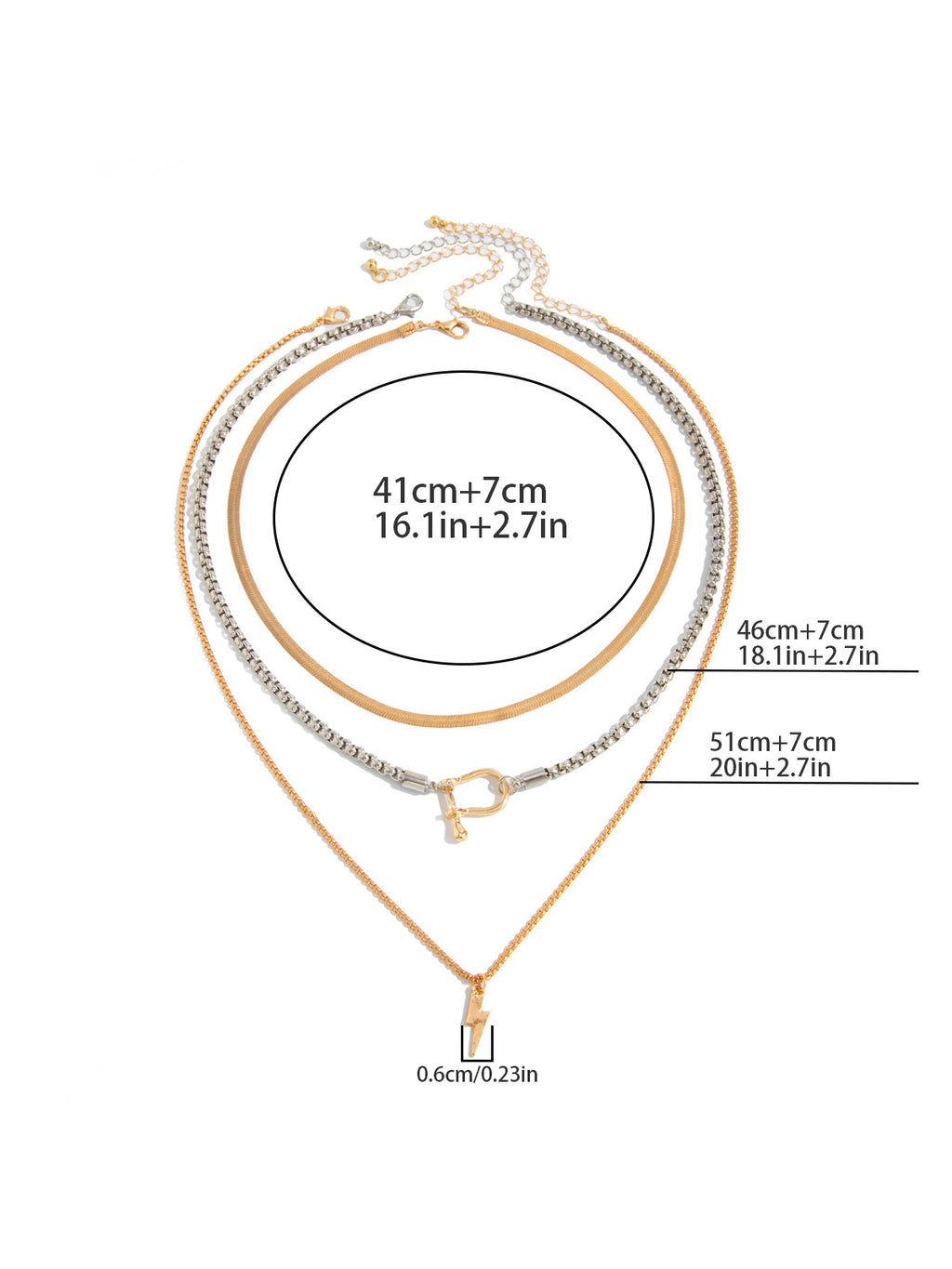 Volt Layered Necklace