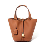 Leather Bucket Bag