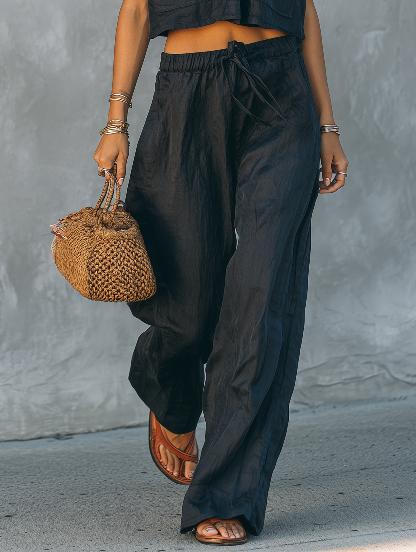 Cotton Linen Sleeveless Cropped Shirt Top with Pockets for Women Summer Casual Loose Fit Boho Style