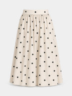 Colorful Polka Dot Linen Set