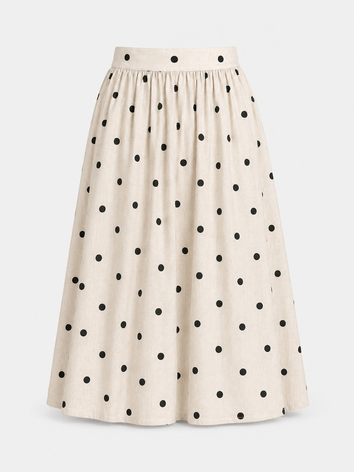 Colorful Polka Dot Linen Set