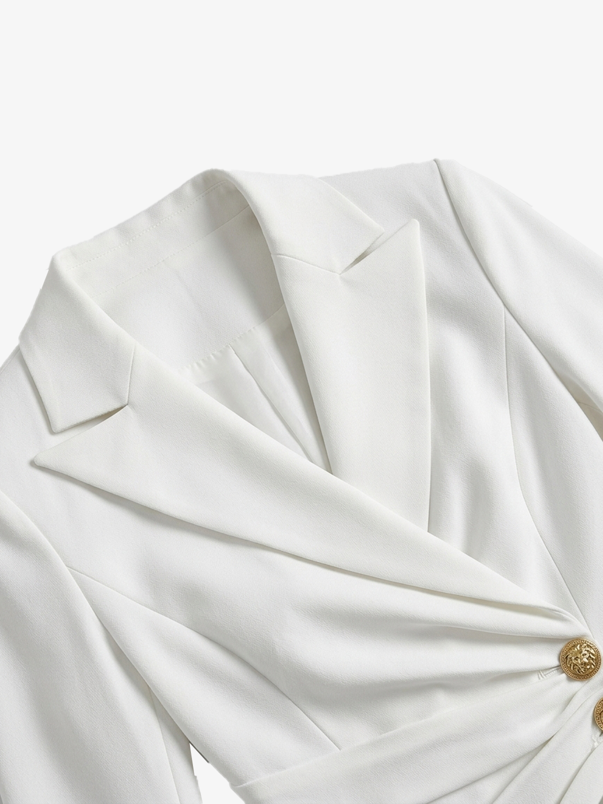 Classic Notch Collar Slim Fit Dress