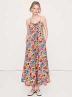 Wildflower Print Cami Maxi Dress