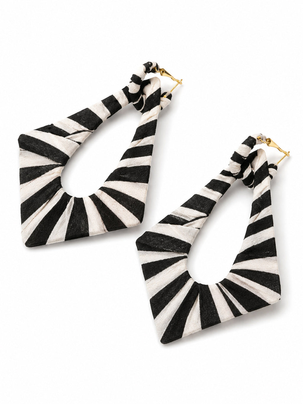 Color Block Geometric Earrings
