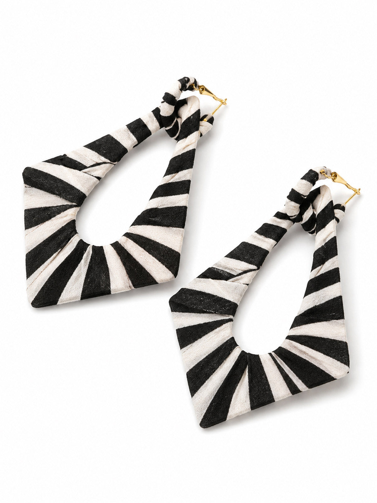 Color Block Geometric Earrings