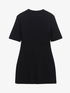Cardigan Style Knit Mini Dress