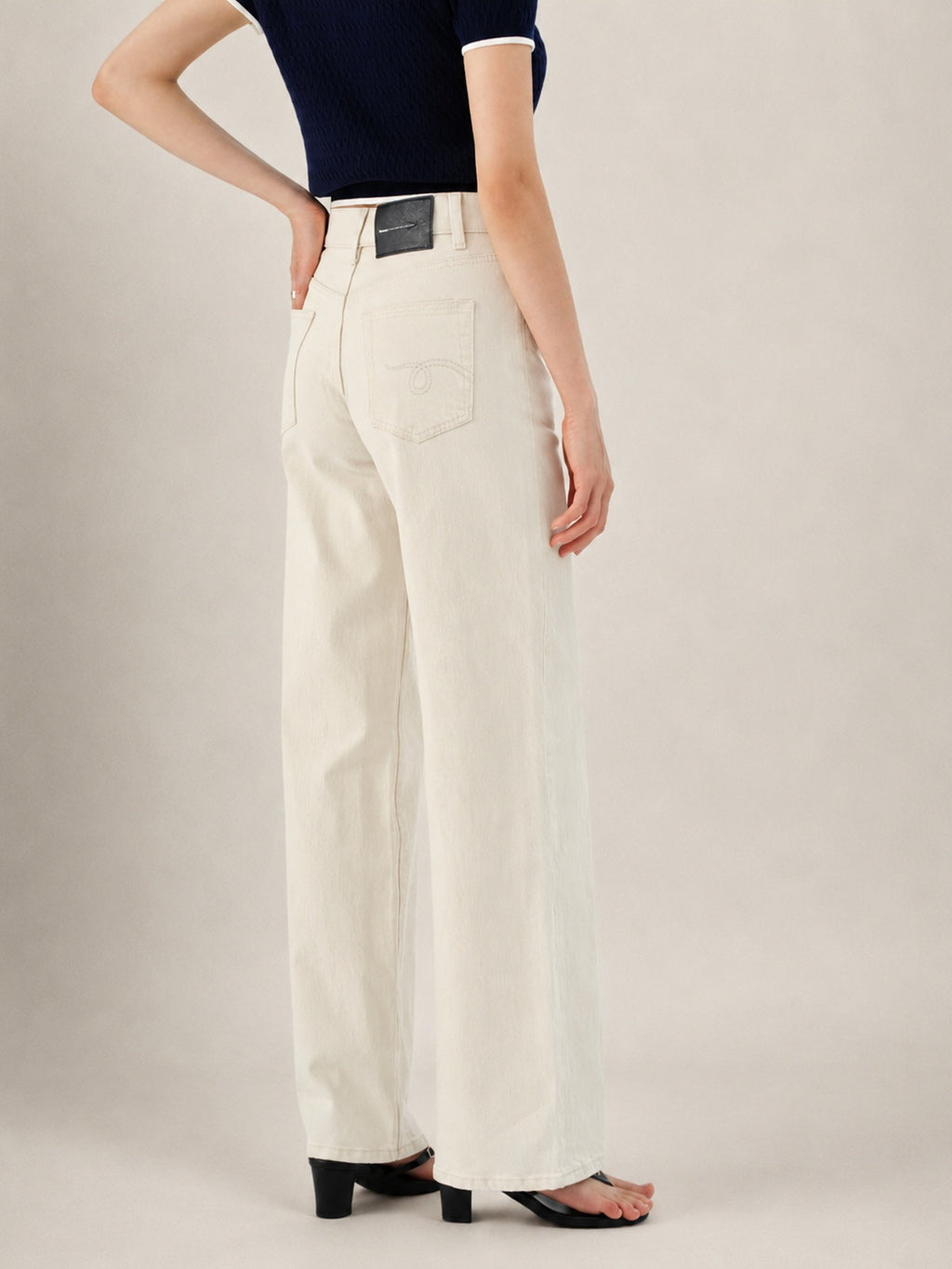 High-Rise Wide-Leg Jeans