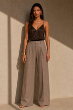 Silky V-Neck Vest