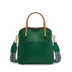 Soft Cowhide Leather Bucket Bag