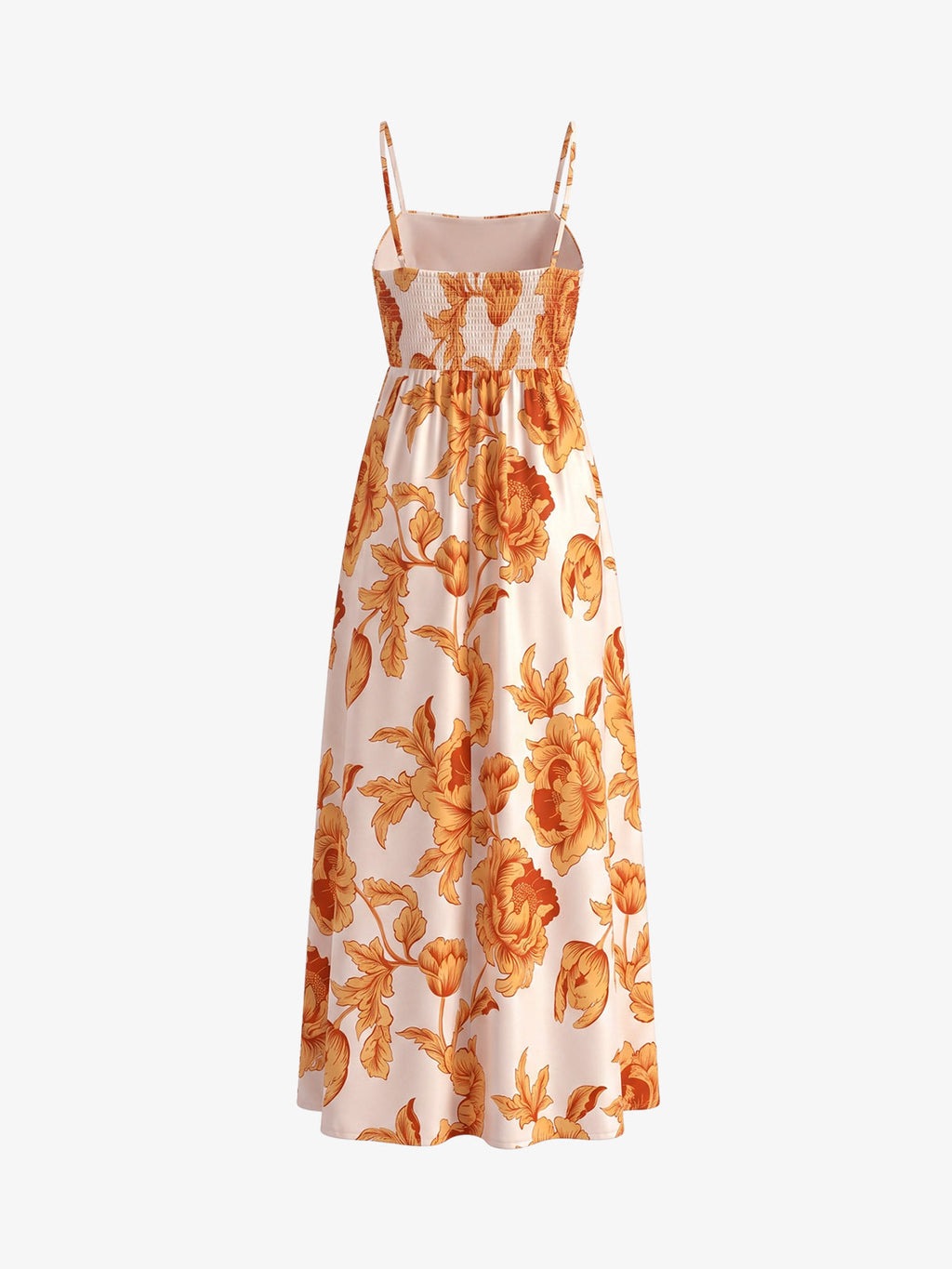 Printed Beaded Maxi Dress