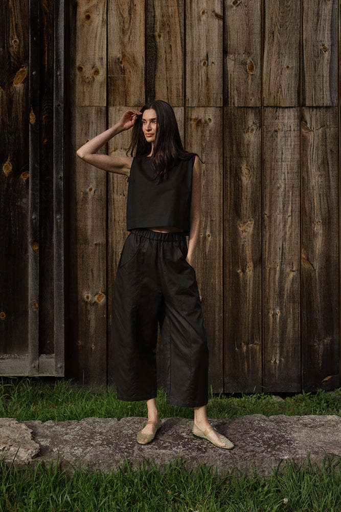 Cotton Blend Track Pants with Side Stripes - Comfortable Wide Leg Joggers for Casual Wear