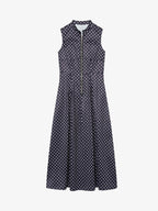 Sleeveless Fitted Maxi Dress