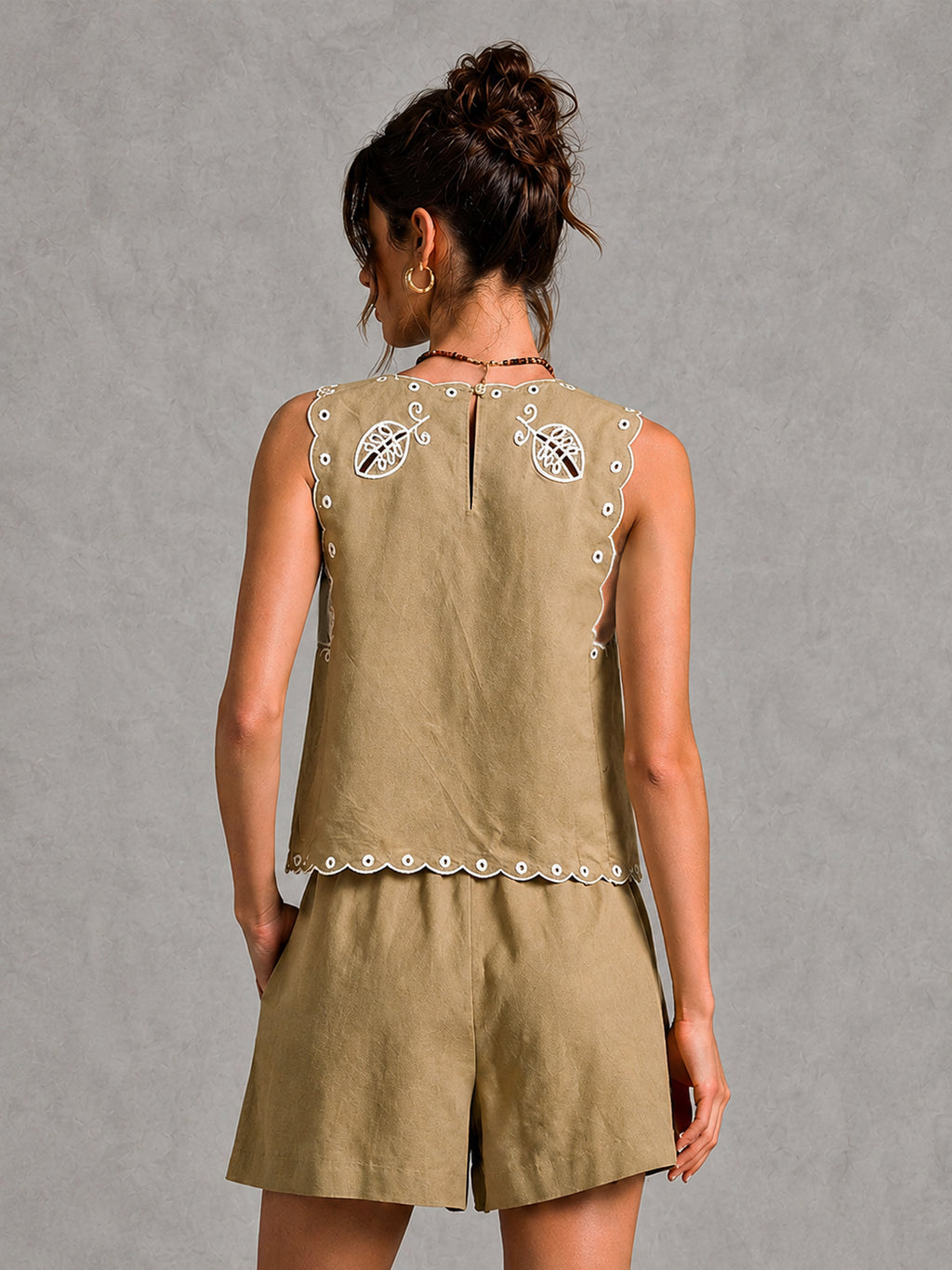 Magpie Floral Embroidered Set