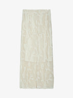 Floral Crochet Knit Midi Skirt