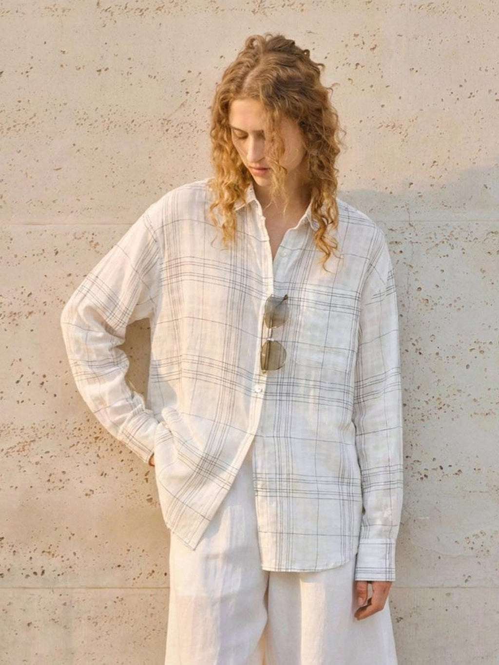 Checked Cotton Shirt