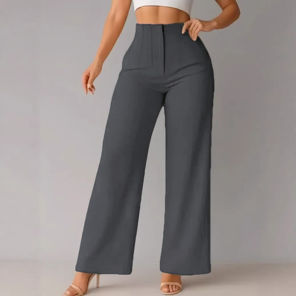 High Waisted Wide Leg Pants