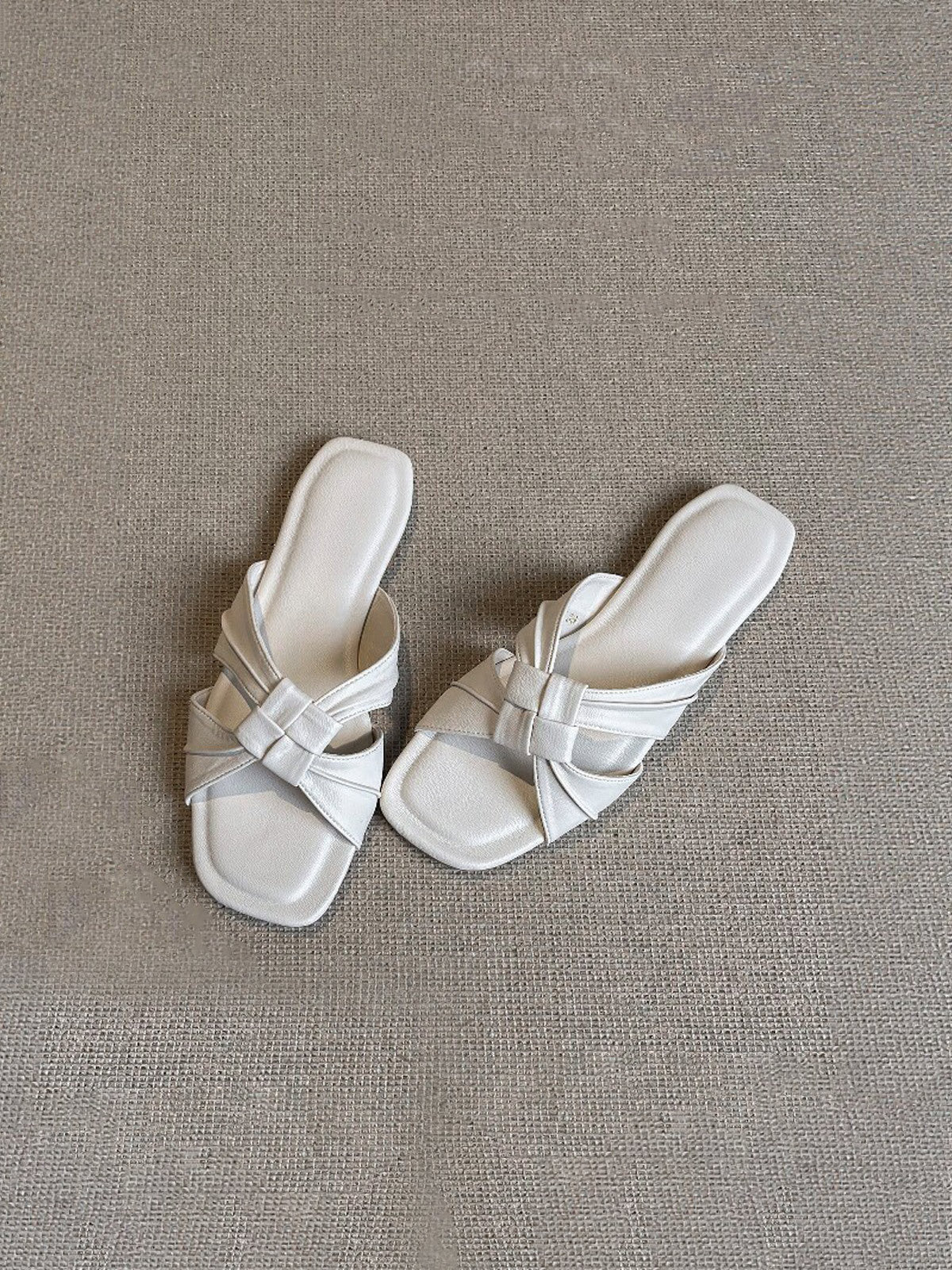 Mesh Mary Jane Flats – Faux Suede Sparkle Ballet Shoes