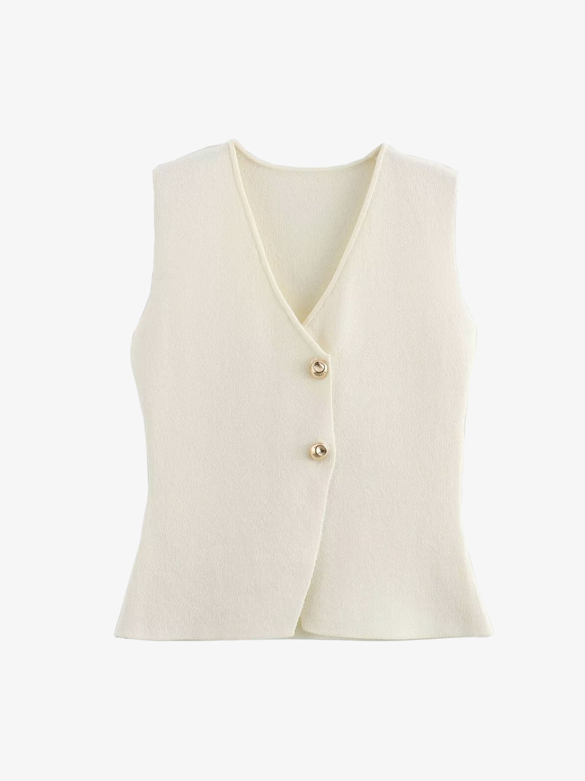 Wool Blend Knit Vest Midi Skirt Set