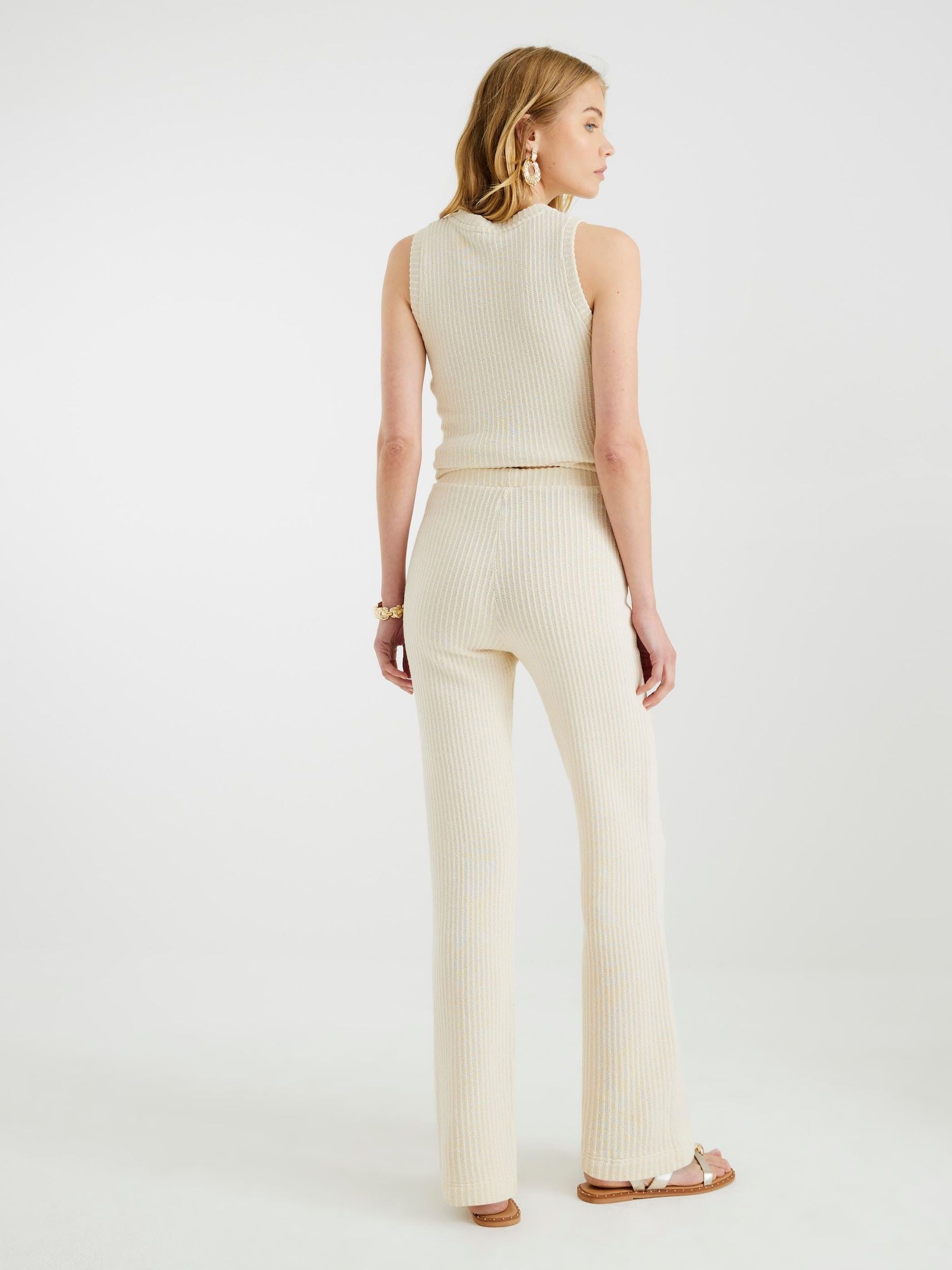 Ribbed Knit Two Piece Set