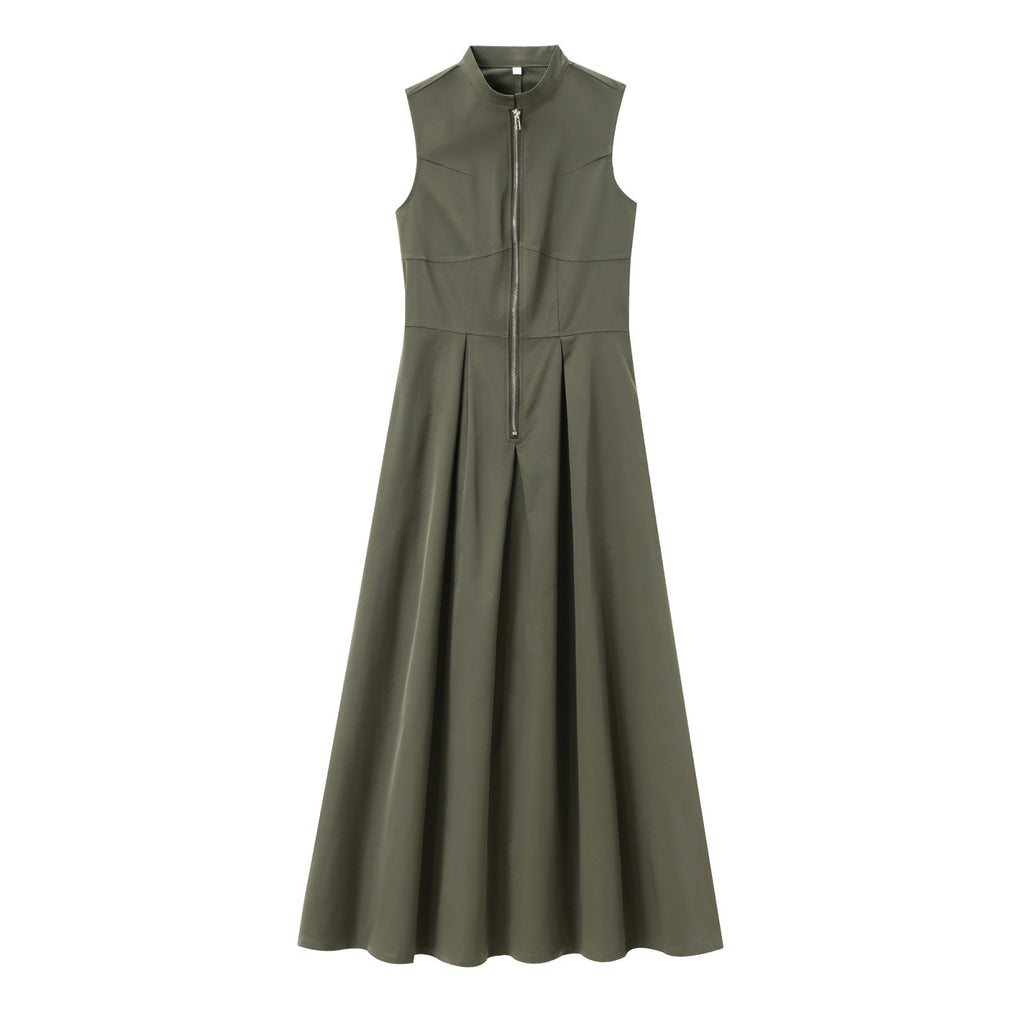 Sleeveless Fitted Maxi Dress