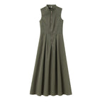 Sleeveless Fitted Maxi Dress
