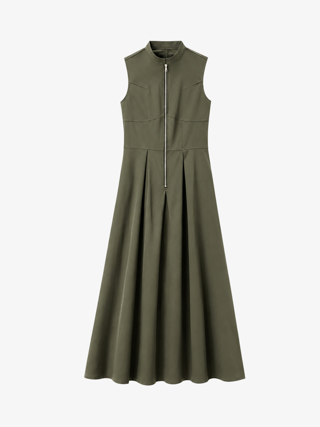 Sleeveless Fitted Maxi Dress