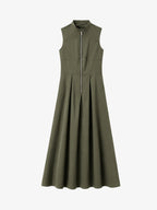 Sleeveless Fitted Maxi Dress