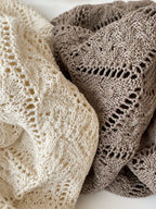 V-Neck Openwork Linen-Blend Paper Yarn Knit Vest
