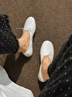 Ballerines à Nœud en Similicuir