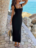 Sleeveless Bodycon Maxi Dress