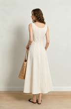 Cotton Fitted Waist Camisole Dress