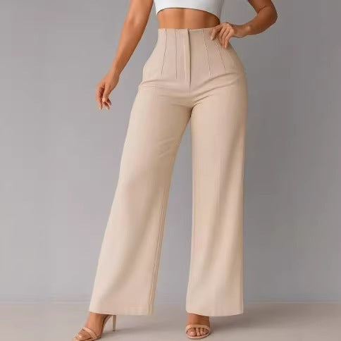 High Waisted Wide Leg Pants