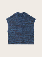 Textured Knit Polo Top