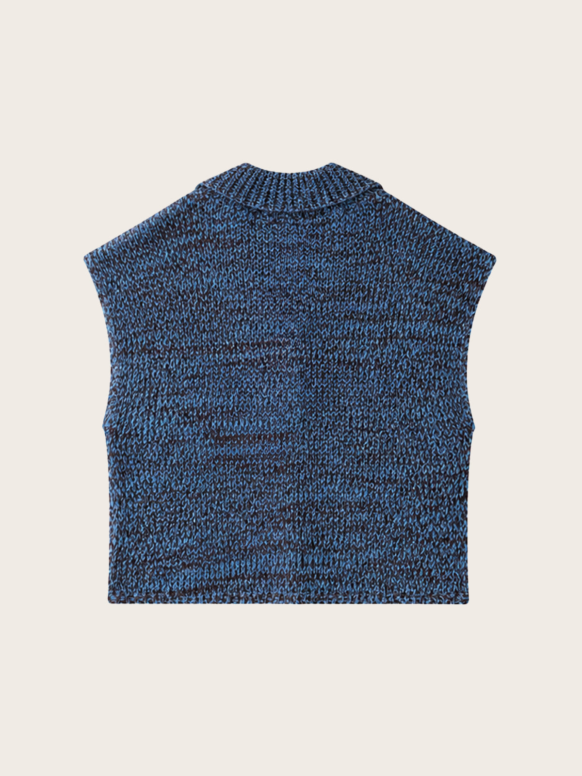 Textured Knit Polo Top